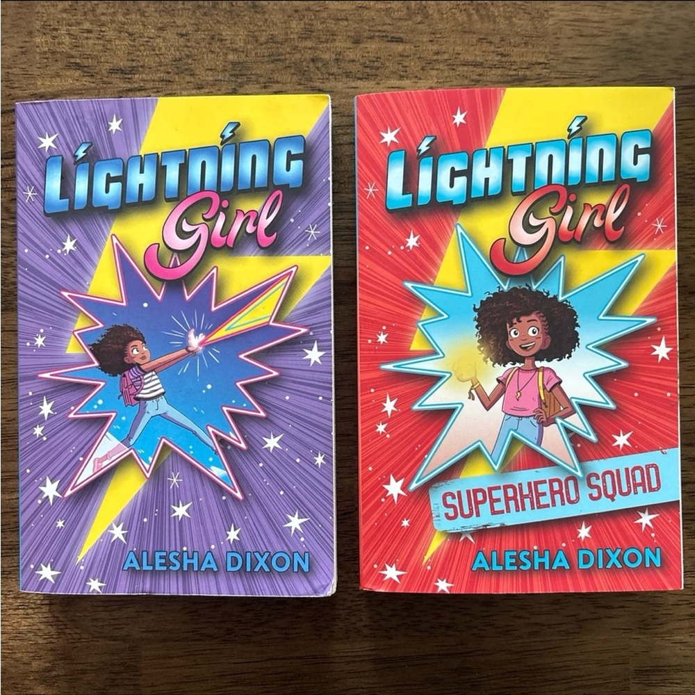 Lightning Girl Book 1 & 2 Super Squad, Superhero, Girl Power